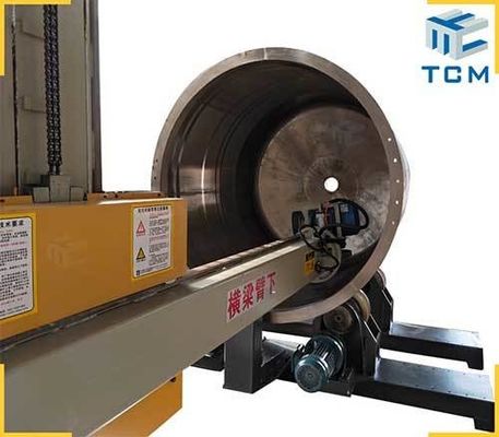 415V Automatic Metal Polishing Machine Surface Grinding Tank Shell  For Vessel Body