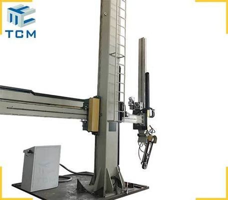 Steel Metal Dished End Polishing Machine Vertical Tank Grinding Automatic Buffing Machine