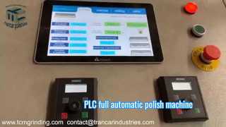 PLC หัวจานกรวยกรวยเครื่องขัดอัตโนมัติ